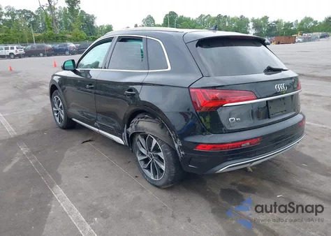 2021 Audi Q5 Premium 45 Tfsi Quattro S Tronic из США, поврежденный, VIN WA1AAAFY2M2008206